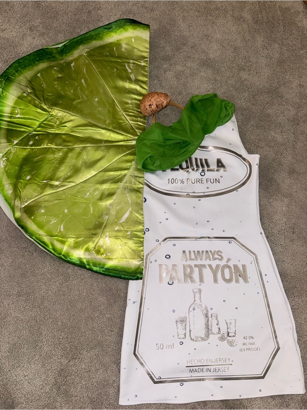 Tequila and Lime Couple Costume